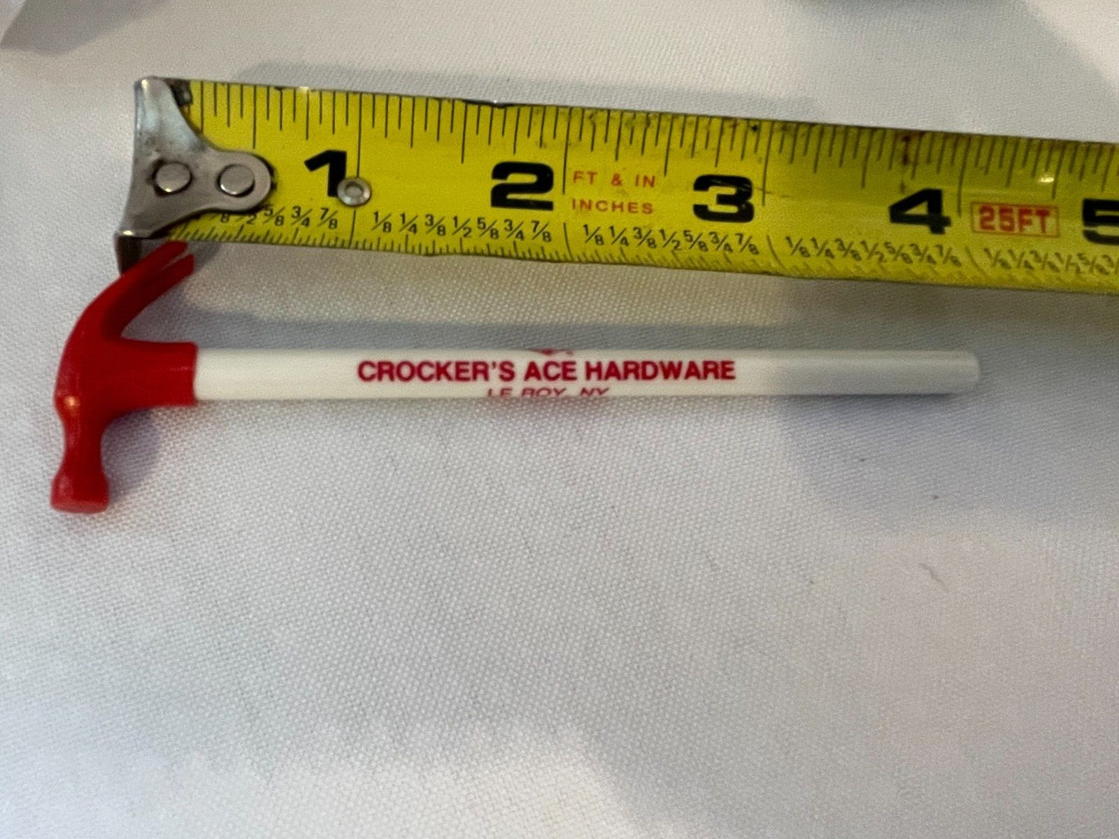 Vintage Hammer Pen Crockers Ace Hardware Leroy New York Ink is dried out