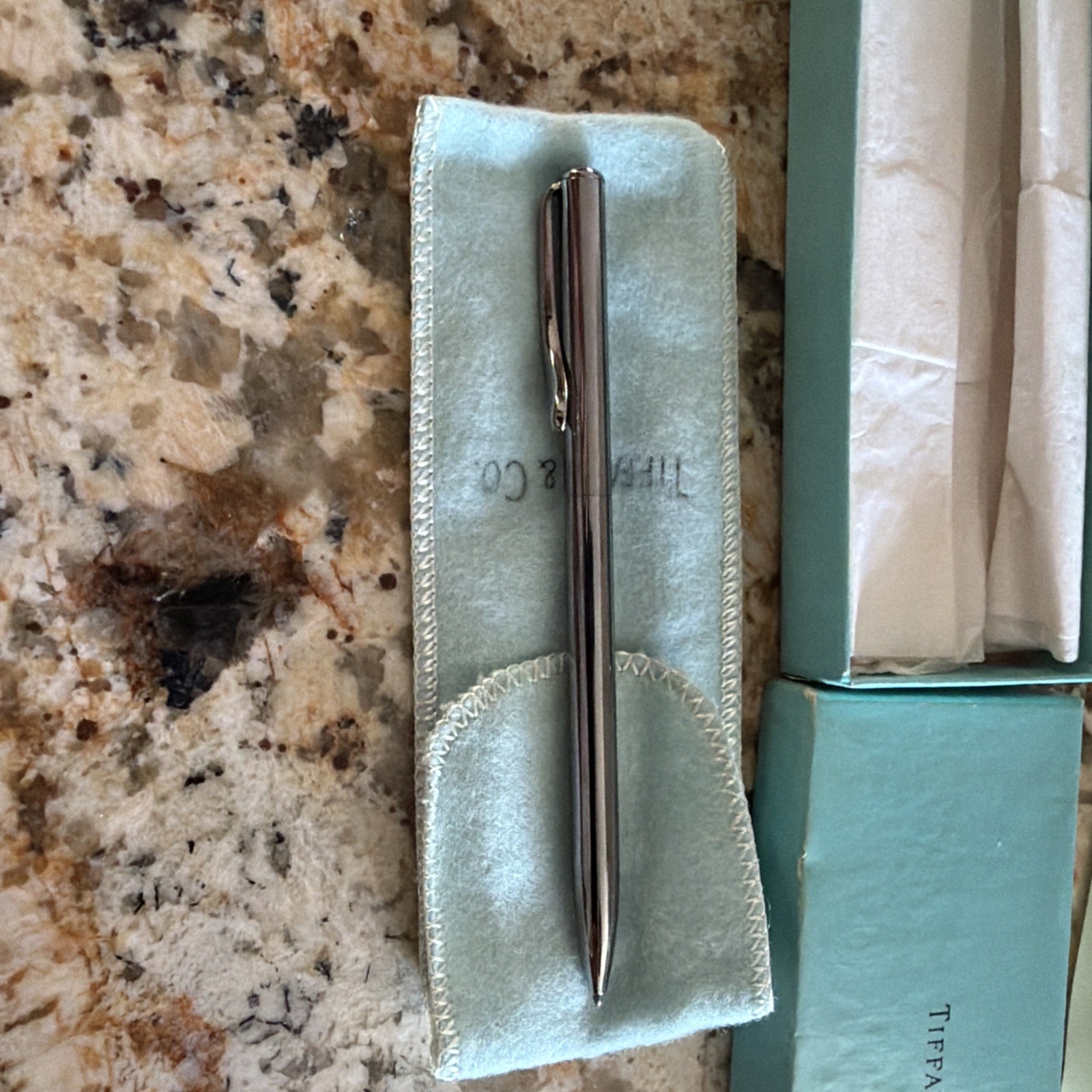Tiffany & Co. Elsa Peretti Sterling Silver Ballpoint Pen