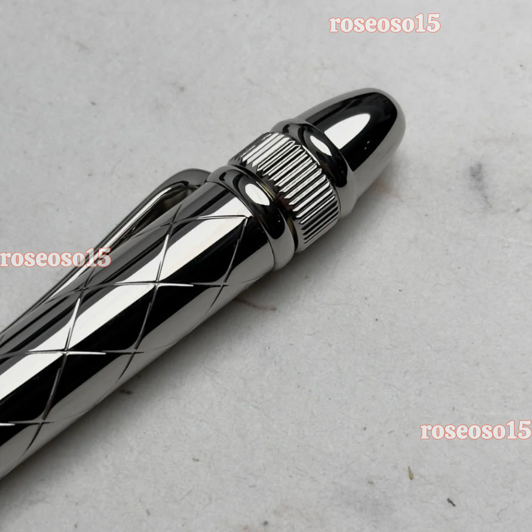 🔥 Rolex Imperial Silver Signature Pen Finish Ballpoint Pen New Perfect Gift Bid