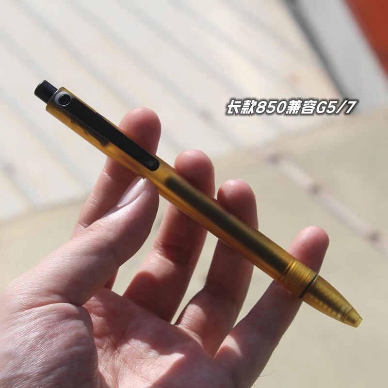 New 1PC PEI Ballpoint Pen EDC Pocket Pen Office Business Writing Signature Gift