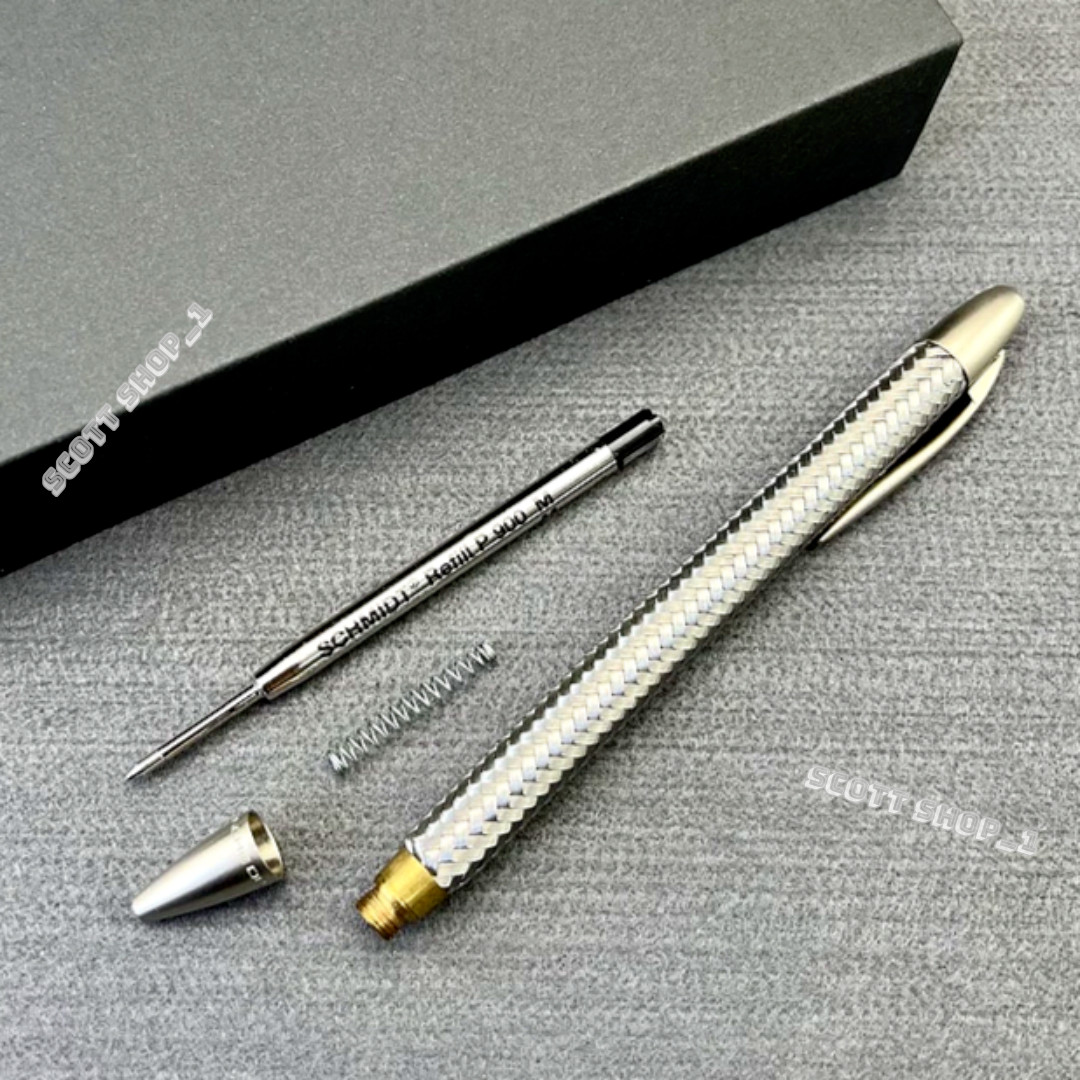 Porsche Design P3100 TecFlex Braided Weave Ballpoint Pen Luxury Collectible