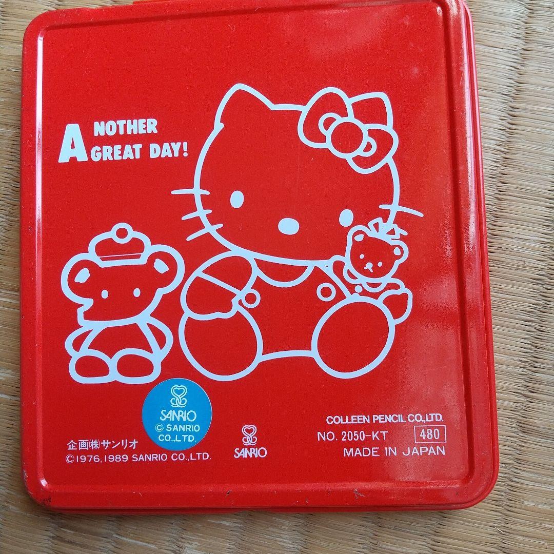 Sanrio/Colin Hello Kitty Tiny Chum Colored Pencils 12 Colors/Mini Size #80f87f