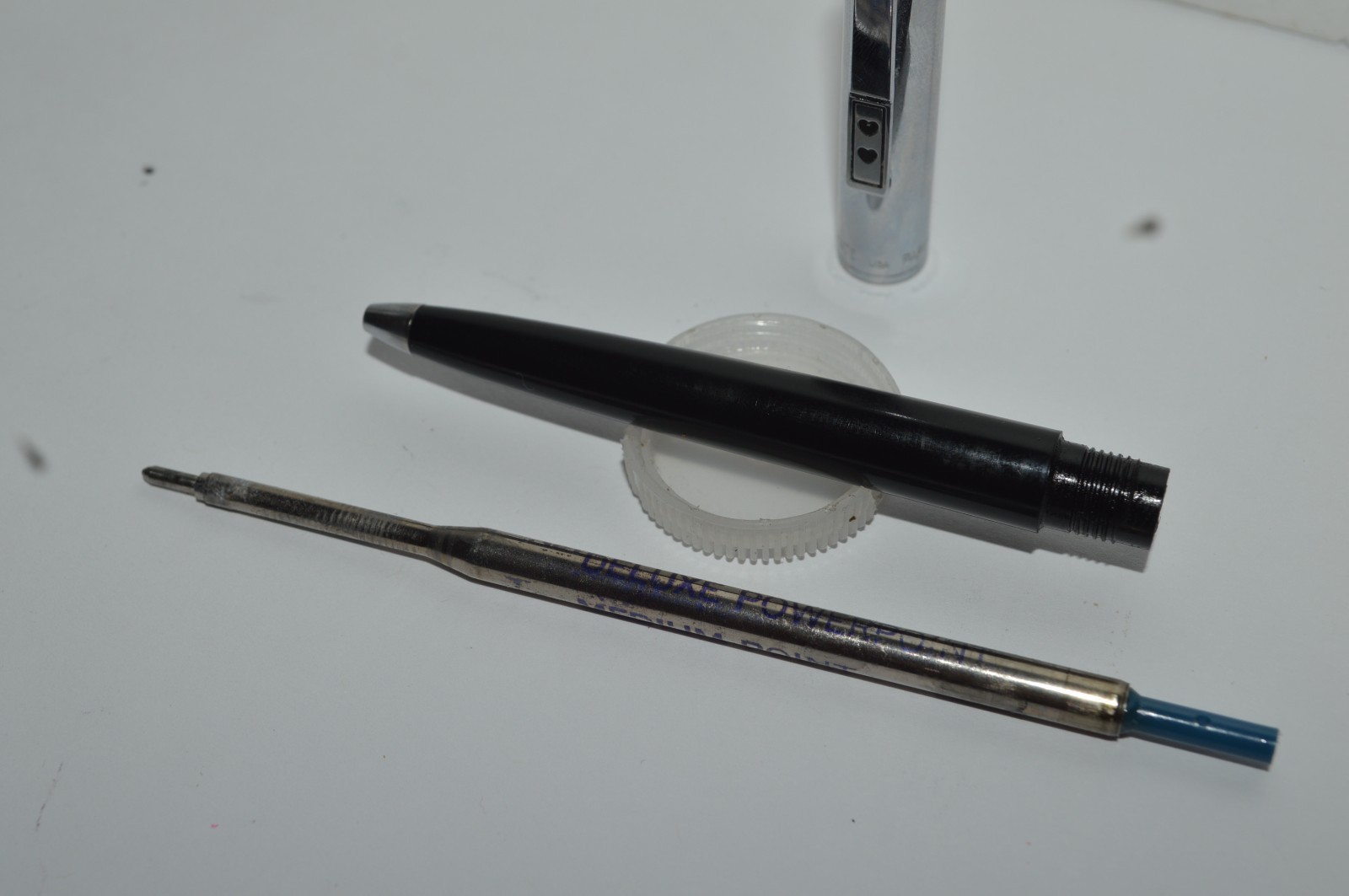 PAPER MATE Profile Regular Grip Ballpoint Pen Black Barrel USA Made Retired