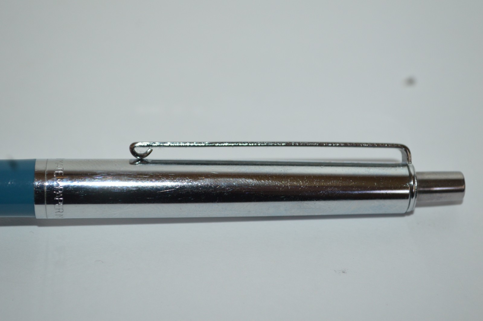 PAPER MATE Profile #2 Regular Grip Ball Pen Dark Blue Barrel Made In Mexico 1990