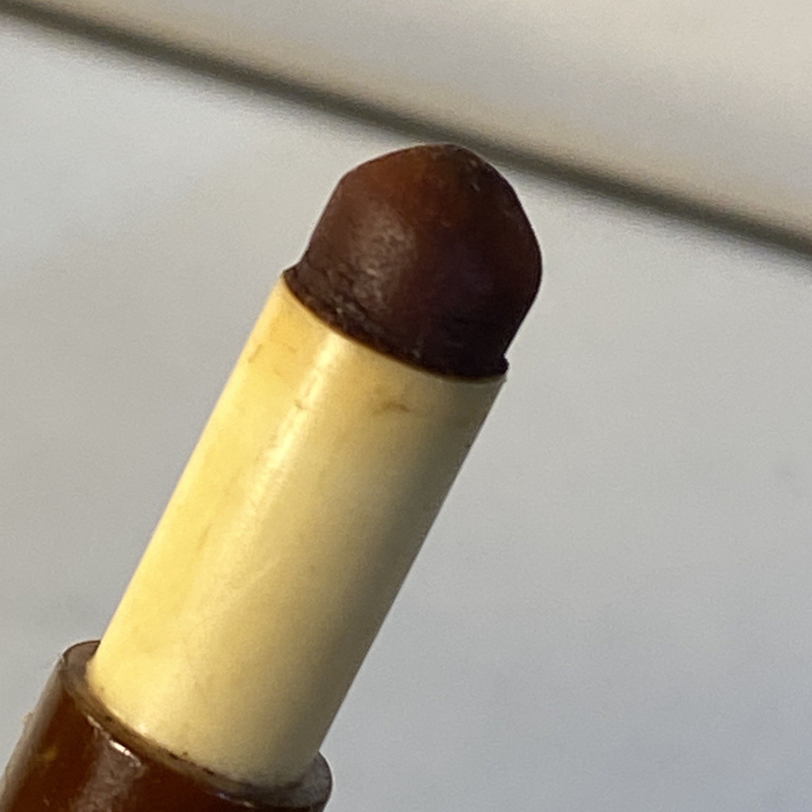 Antique Waltham Mechanical Pencil Gold and Brown Marbled Celluloid Art Deco