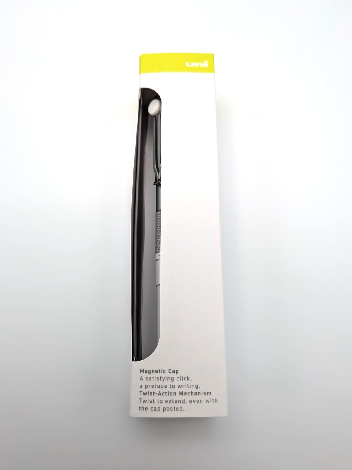 Mitsubishi uniball ZENTO Signature Model 3 Color Ballpoint Pen Silver 0.38mm