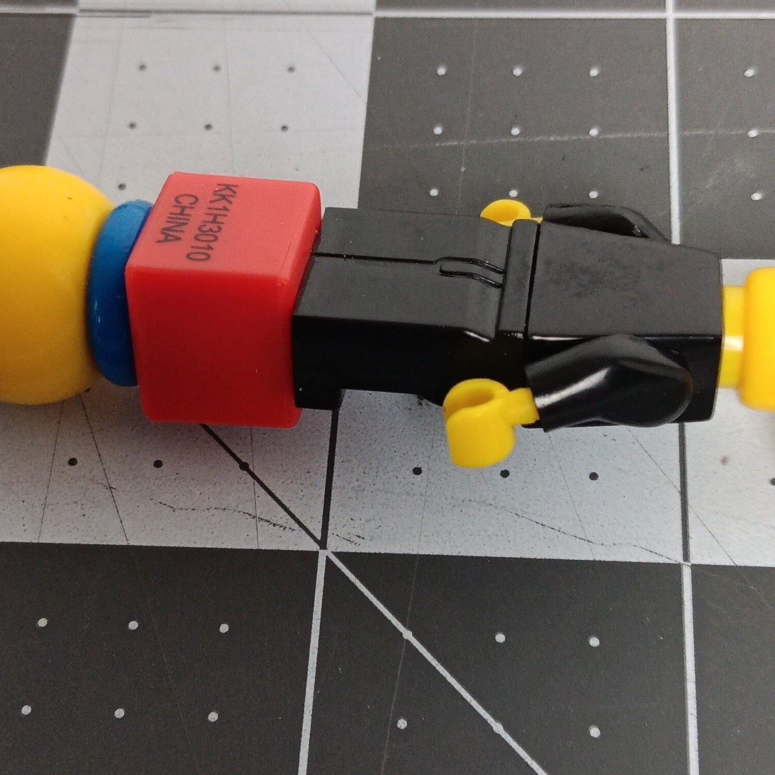 Lego City Police Officer Pen Key Chain 6 Inch Loose Toy Replacement
