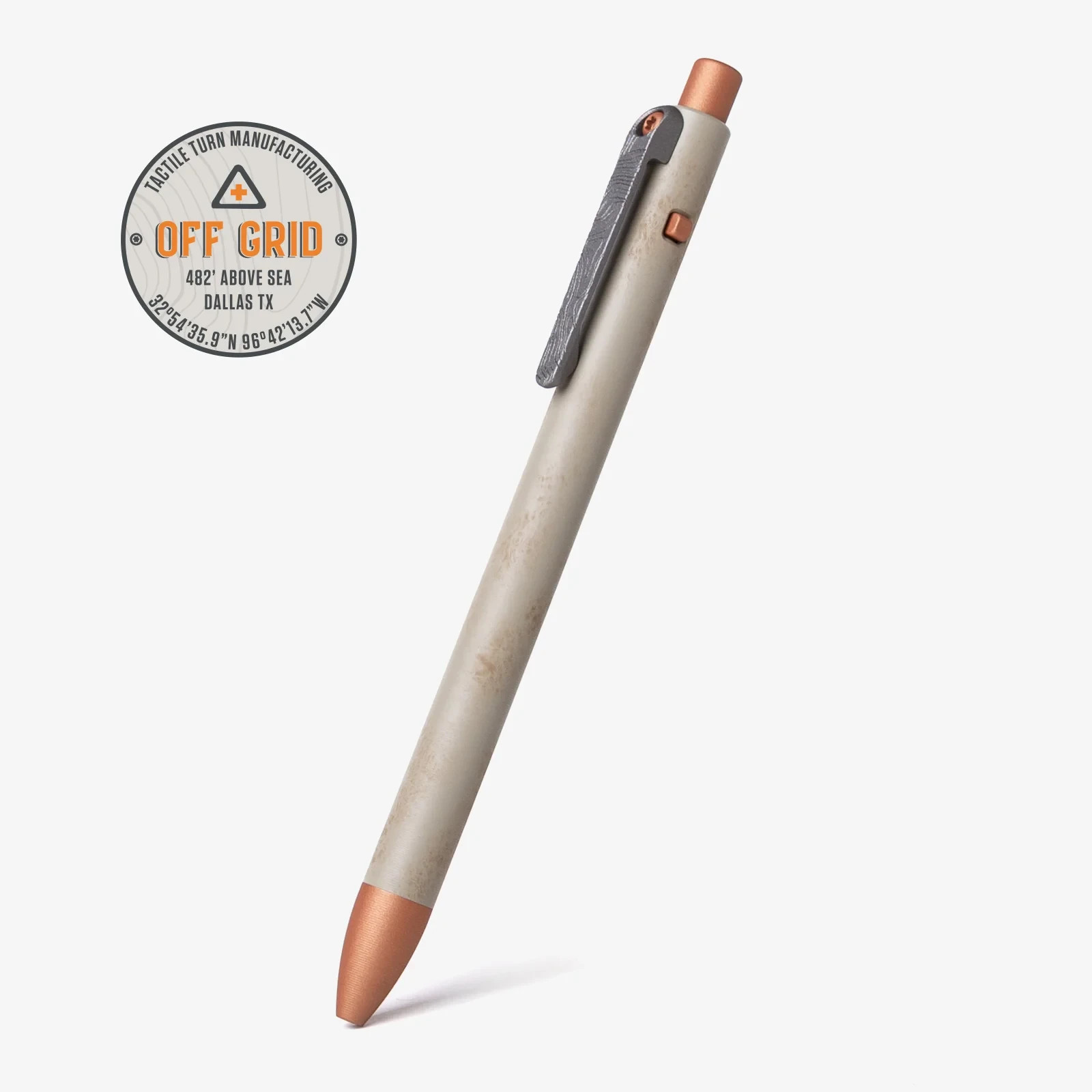 Tactile Turn Pen Seasonal Off Grid Side Click Standard 5.8″ Authorized Dealer