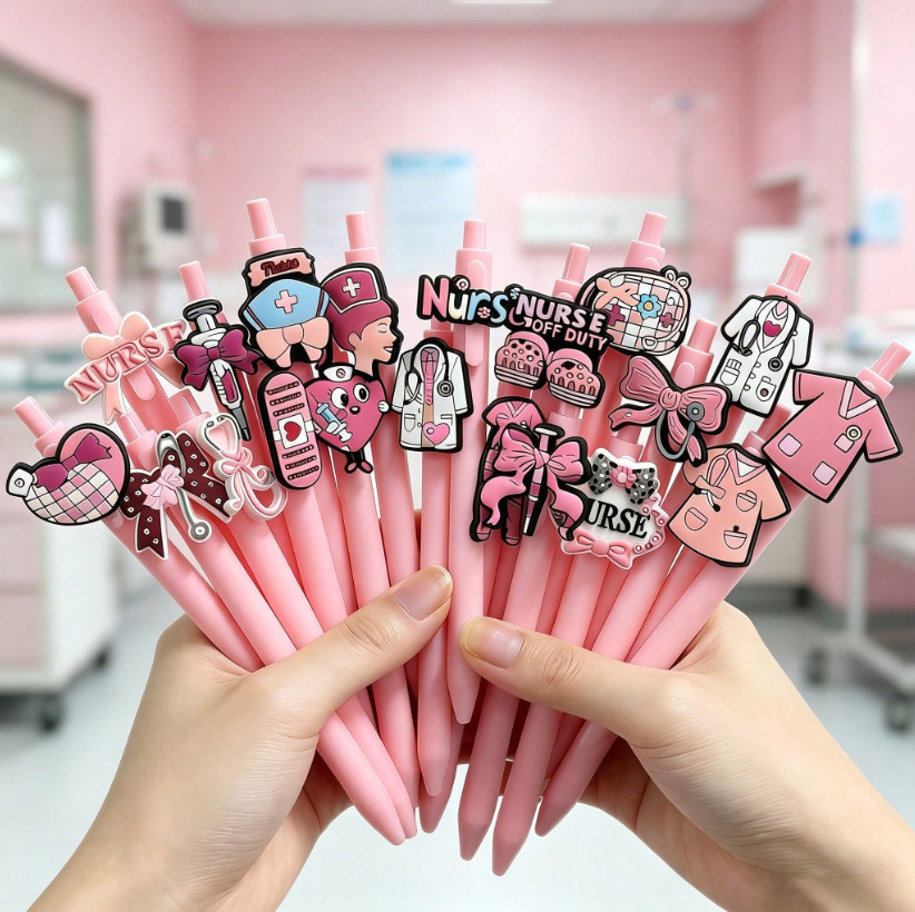 Ballpoint Pens Medical Design 1.0mm Office Desk Record Writing Set Nurse Doctor