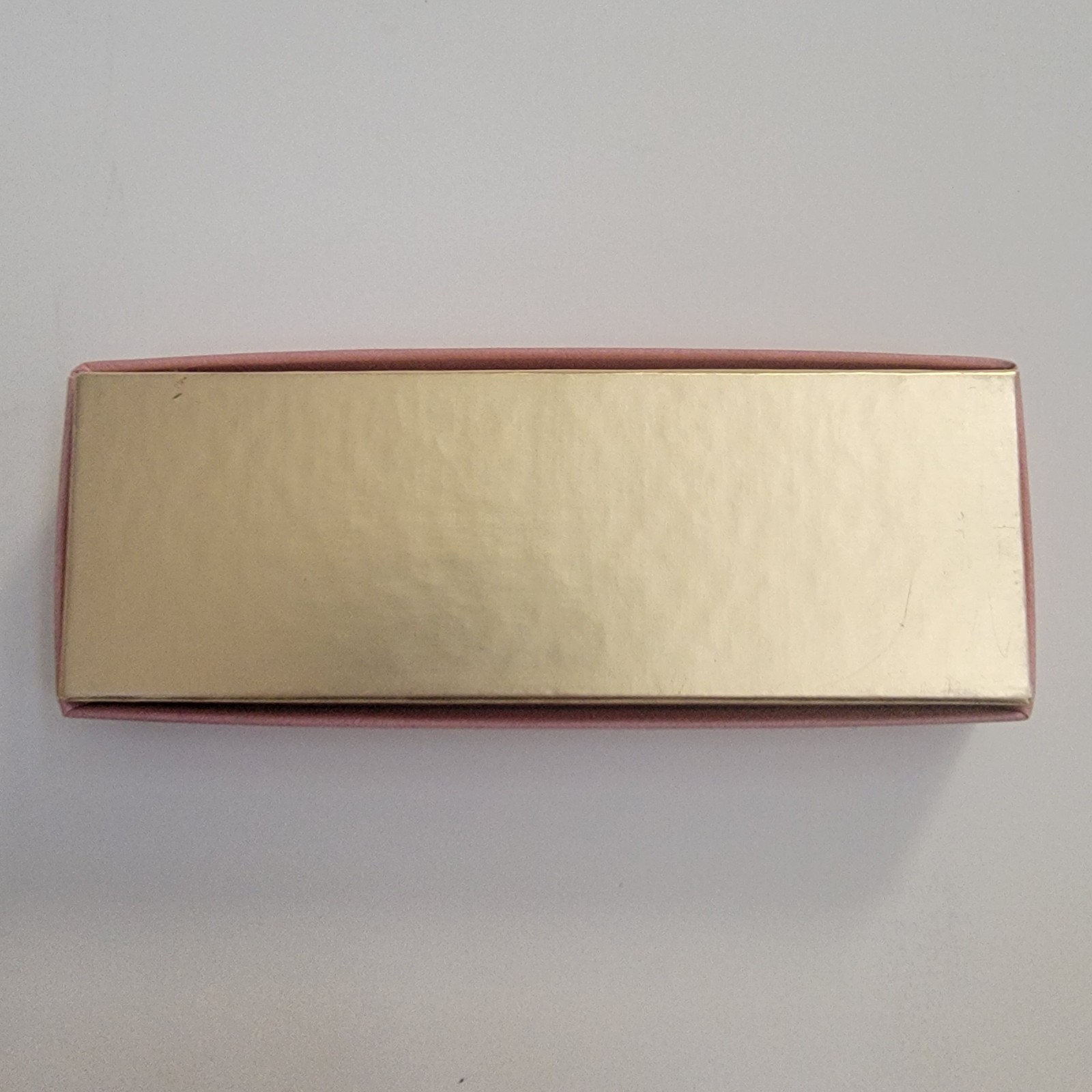 Vintage Hallmark Enamel Mauve Floral Ball Point Pen 1700WP2511 Box Made In USA