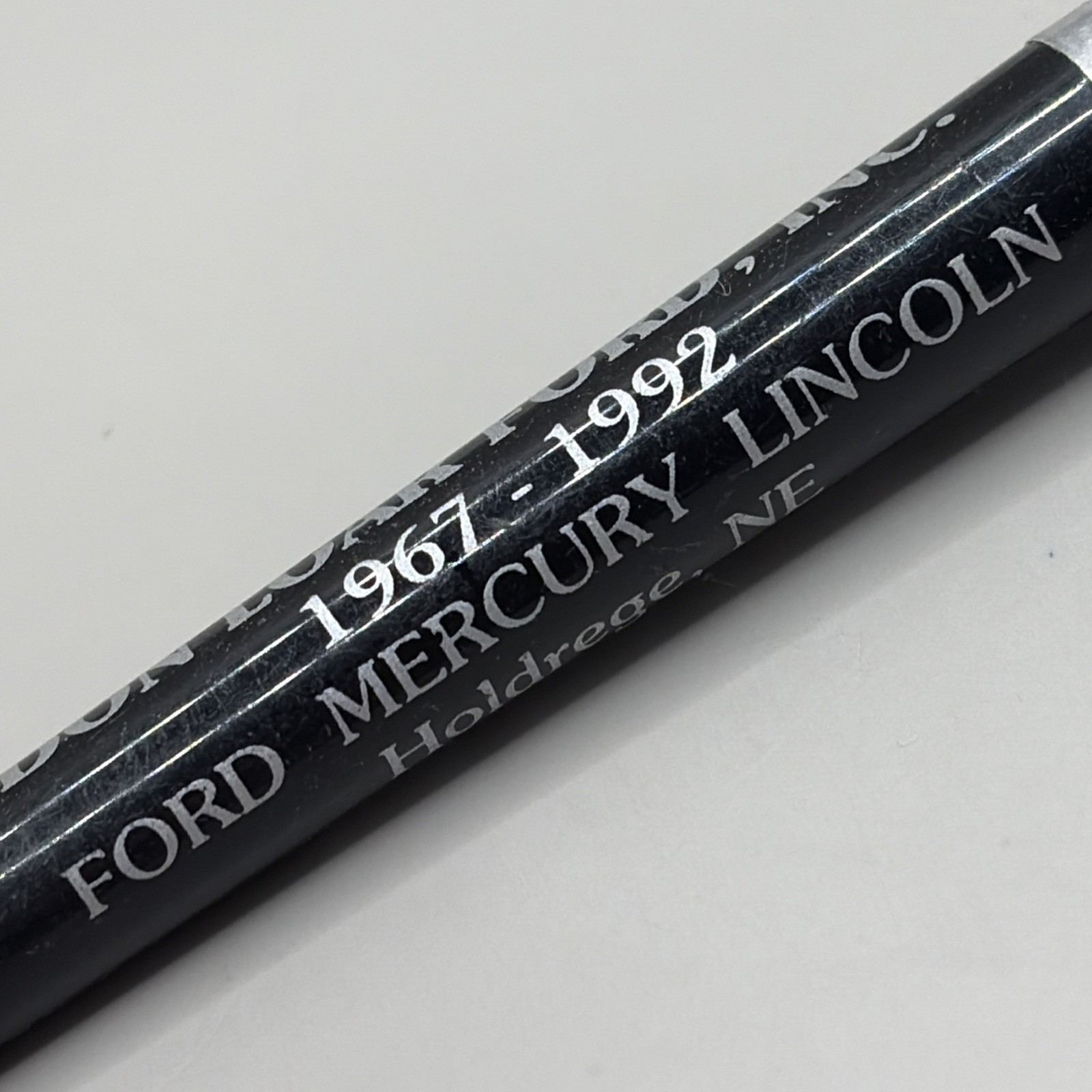 VTG 1992 Ballpoint Pen DON LOAR FORD Holdrege NE Mercury Lincoln