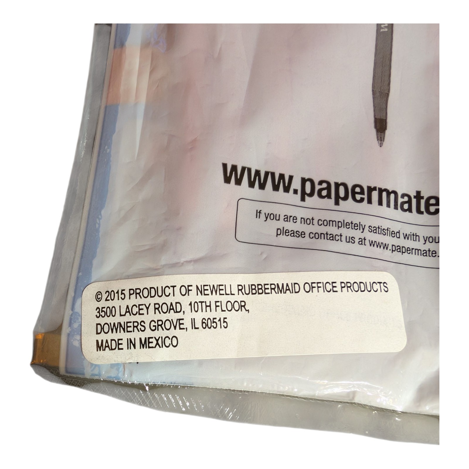 2015 Paper Mate Write Bros Capped Ball Point Pen 10 Pack Medium Red Ink SEALED