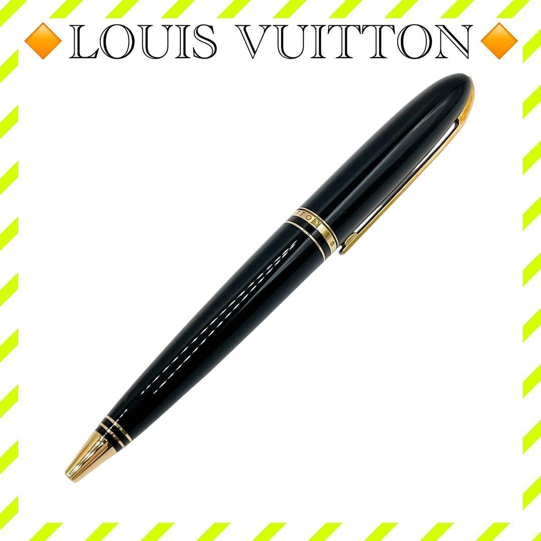 Louis Vuitton N72702 Colors Ballpoint Pen Black Gold Unisex