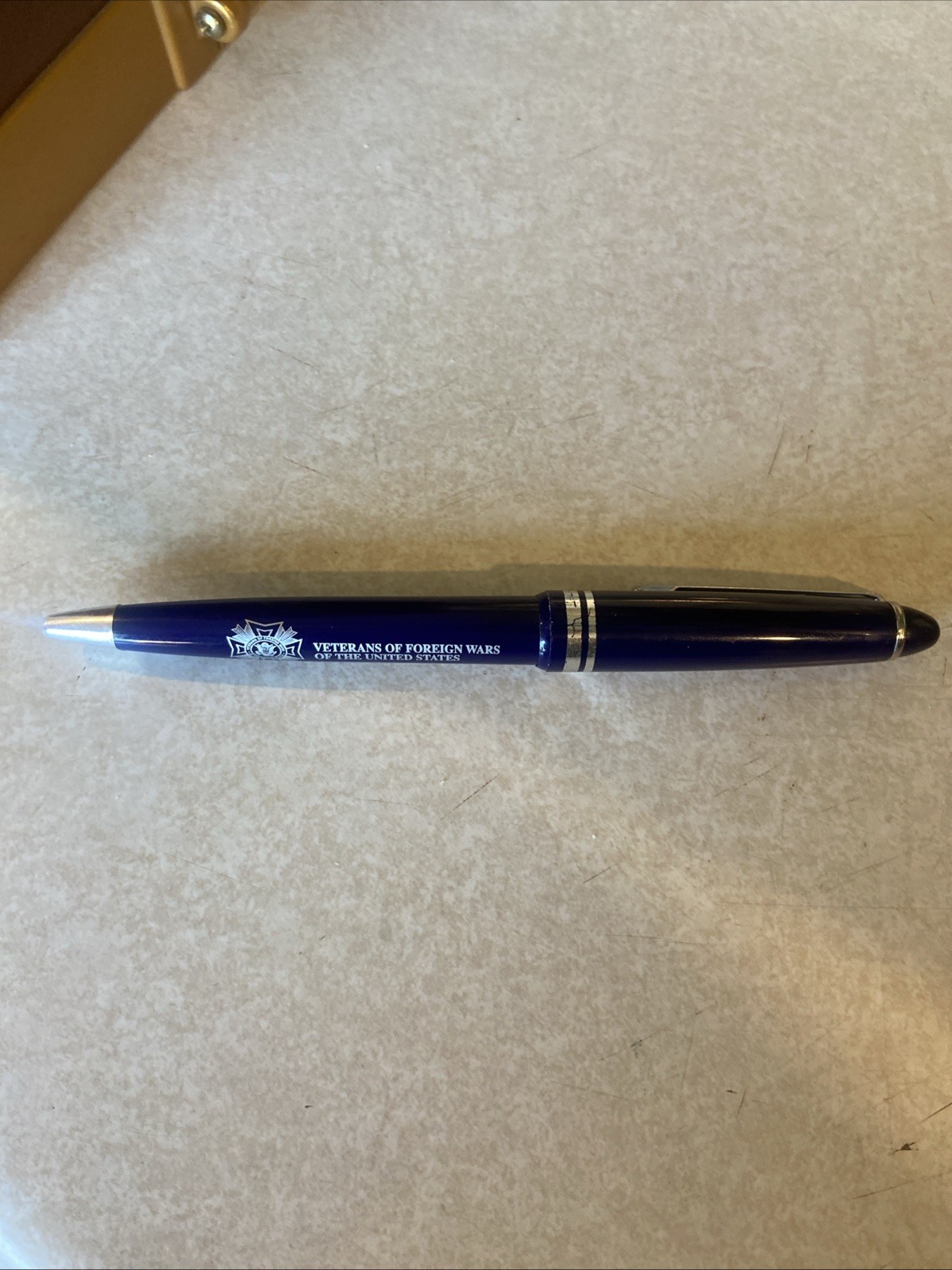 Veterans of Foreign Wars of the United States Ballpoint Pen, Blue /Vintage