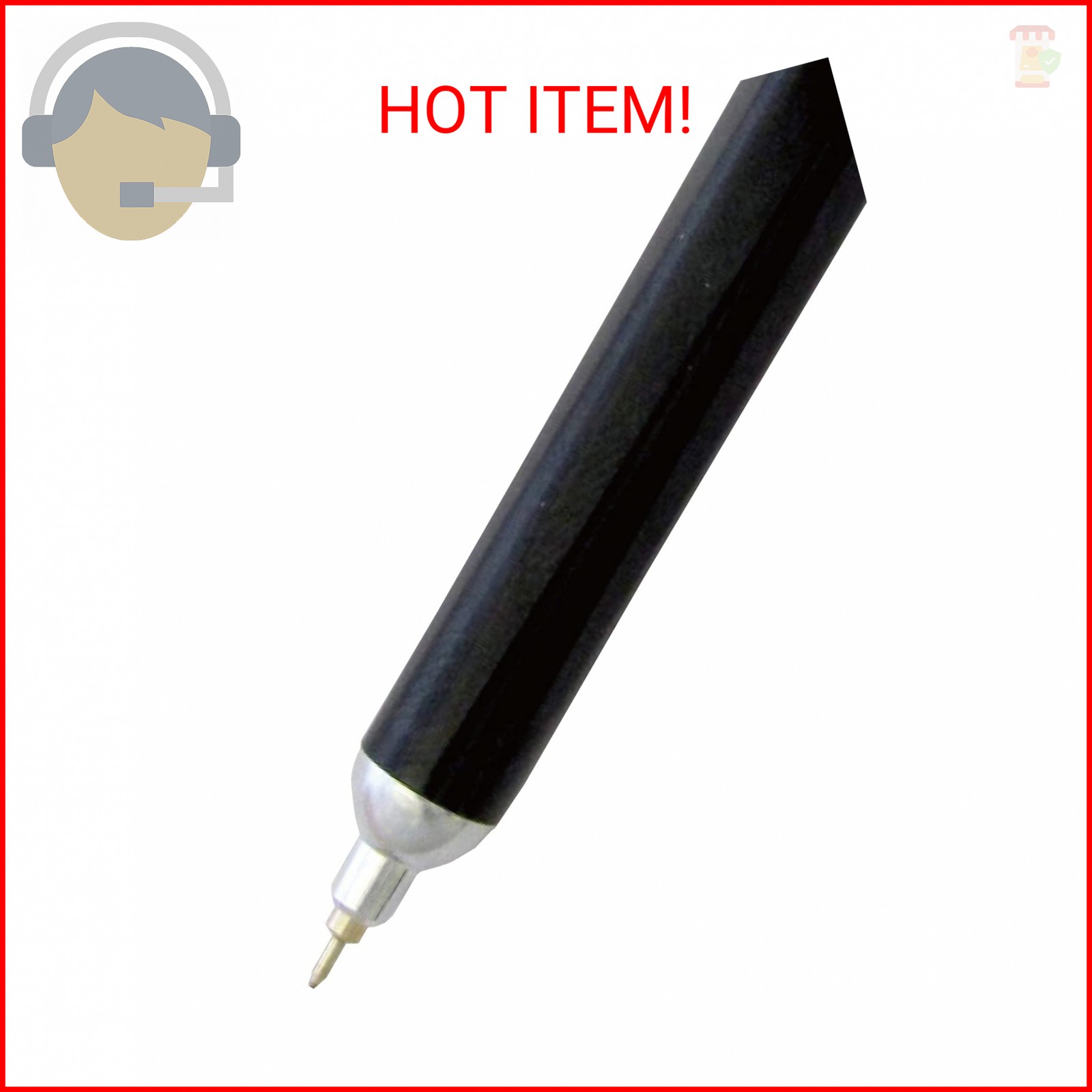 Needle-point GRAND STANDARD OHTO, Black GS01-S7-BK ca. 13,5cm x 1cm