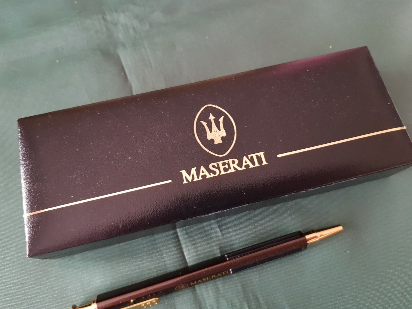 Maserati 80’s ballpoint pen accessory 3500 Mistral Mexico Sebring Merak Ghibli 2