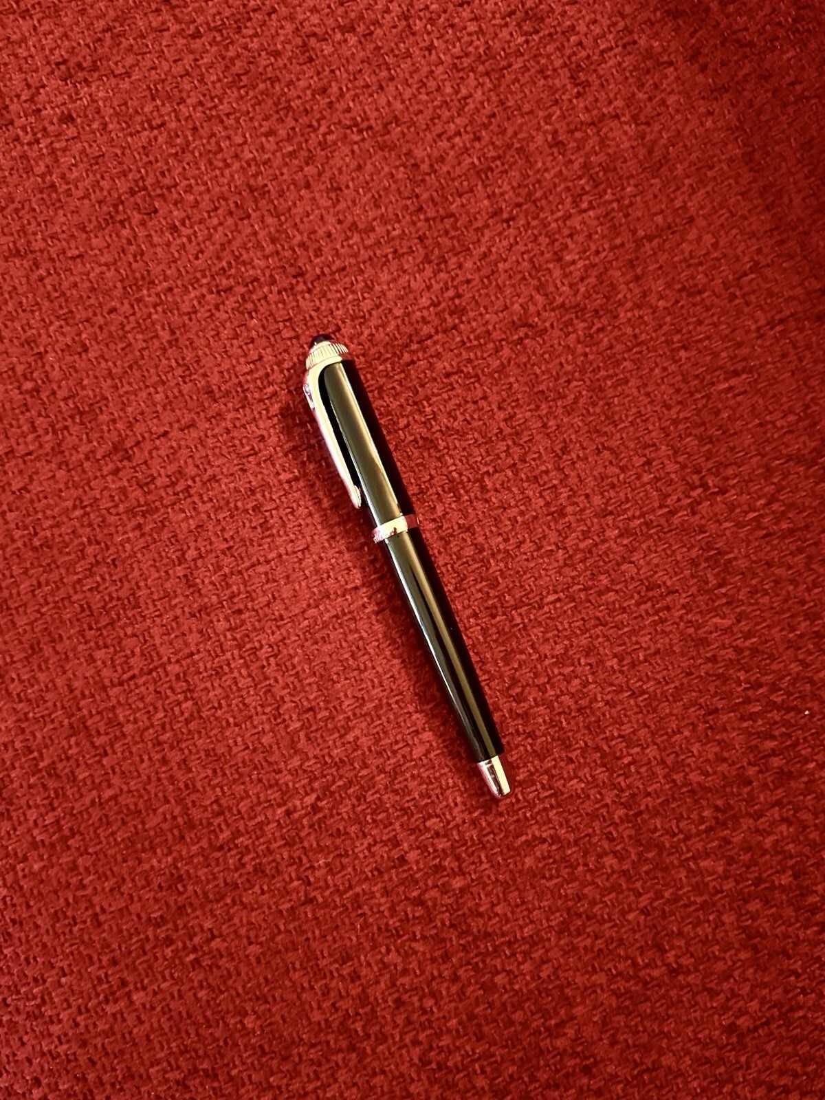 NEW Cartier Palladium-Finish Rollerball Pen – VIP AD Gift BNIB Lux Gift for Him