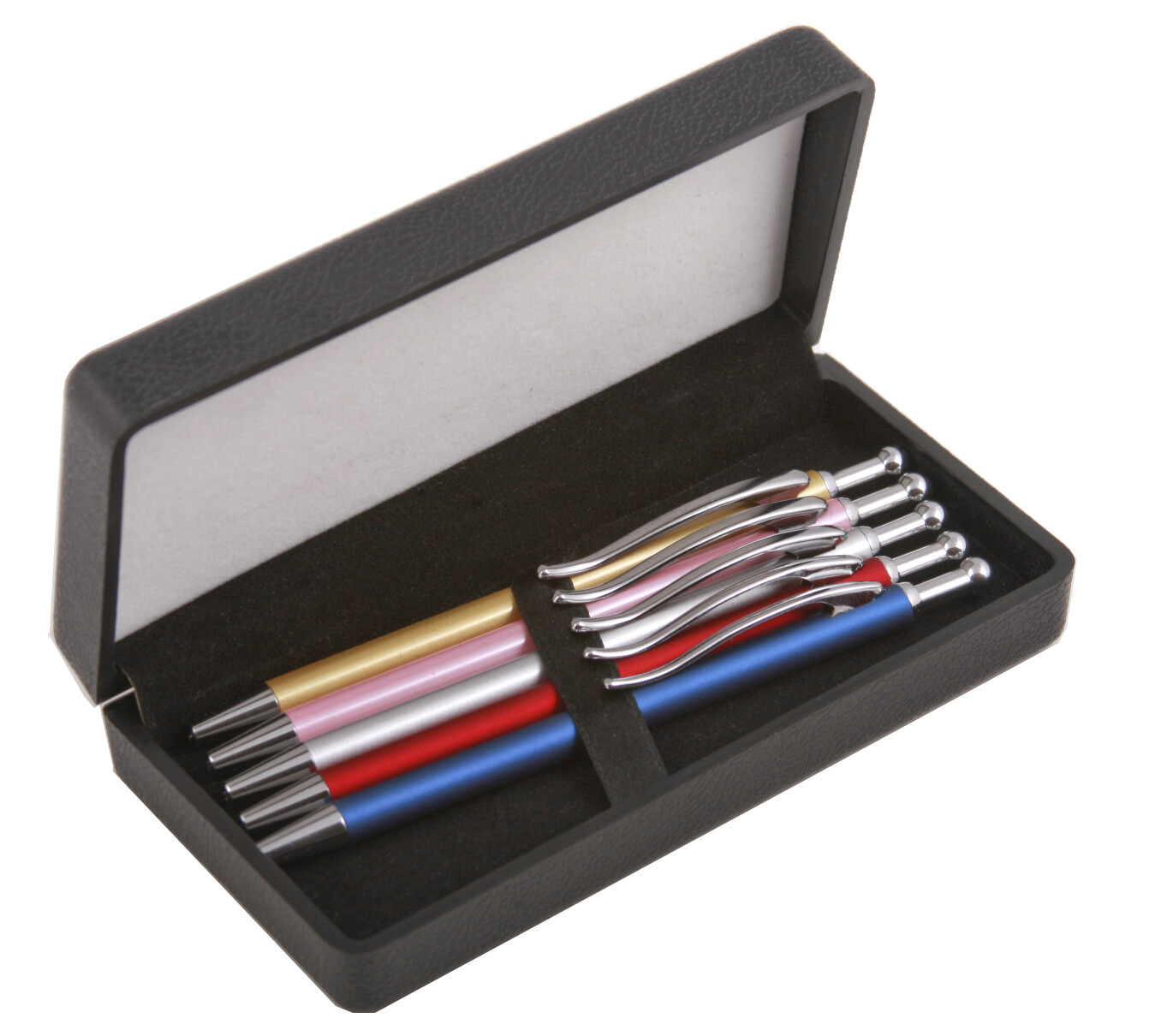 Slim Metal Click Ballpoint Pen Set (TS-7030 Set)