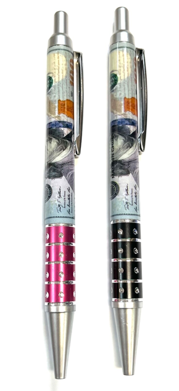 United States Of America $100 Bill Design Pens 6 pcs