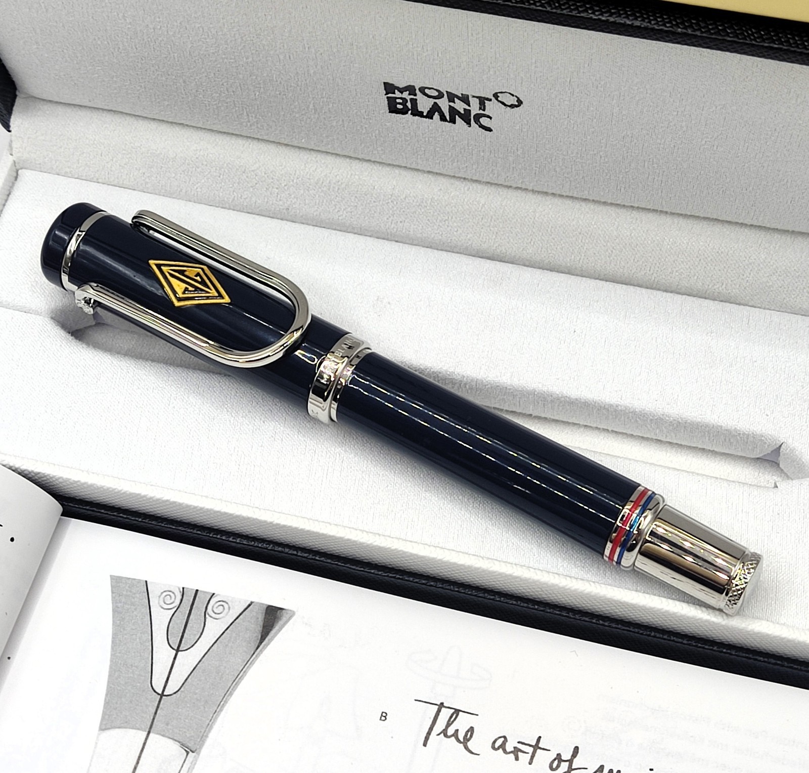 Premium Montblanc Homage to The Great Gatsby Edition Rollerball Pen With Box