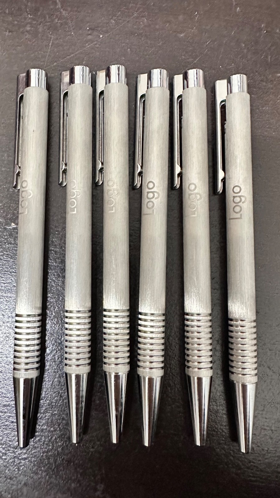 Brand New Working Set of 6 Lamy Logo Ballpoint Pens