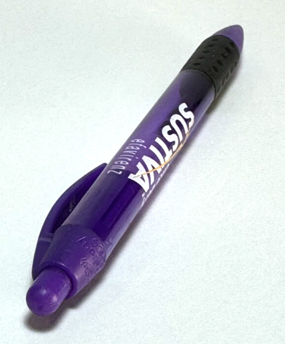RARE SUSTIVA (HIV MED) PHARMACEUTICAL REP DRUG PEN – BIC WIDEBODY – MEXICO MADE