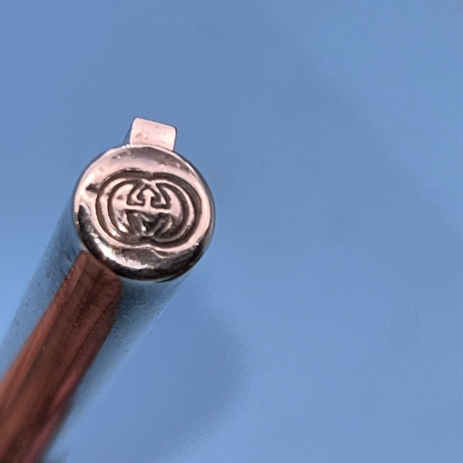 Vintage Gucci 925 Sterling Silver Ballpoint Pen Made in Italy Circa 1970s *READ