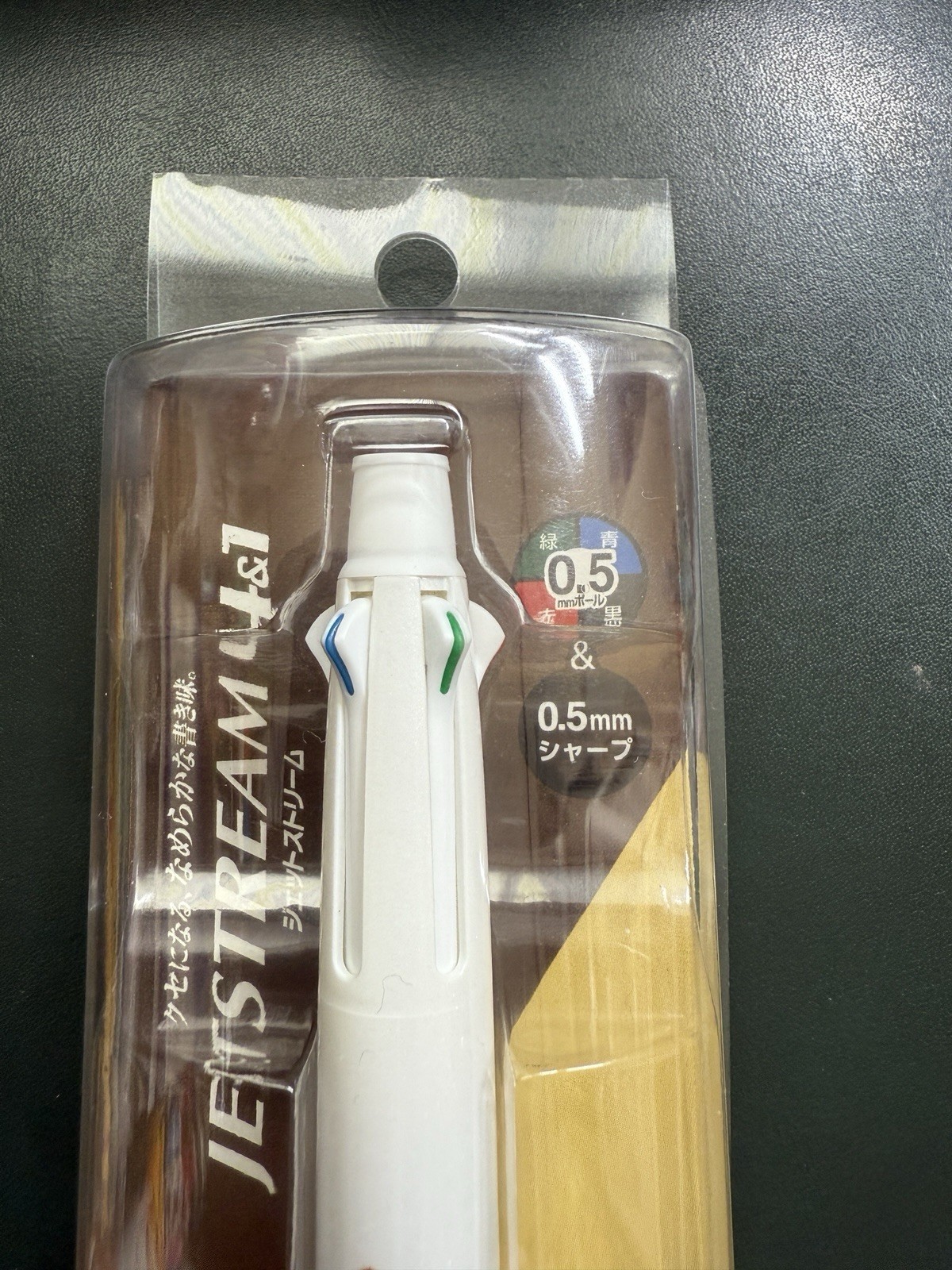 Jetstream 4&1 WhitePokemon Pikachu Ballpoint Pen (Black Red Blue Green) And Pen