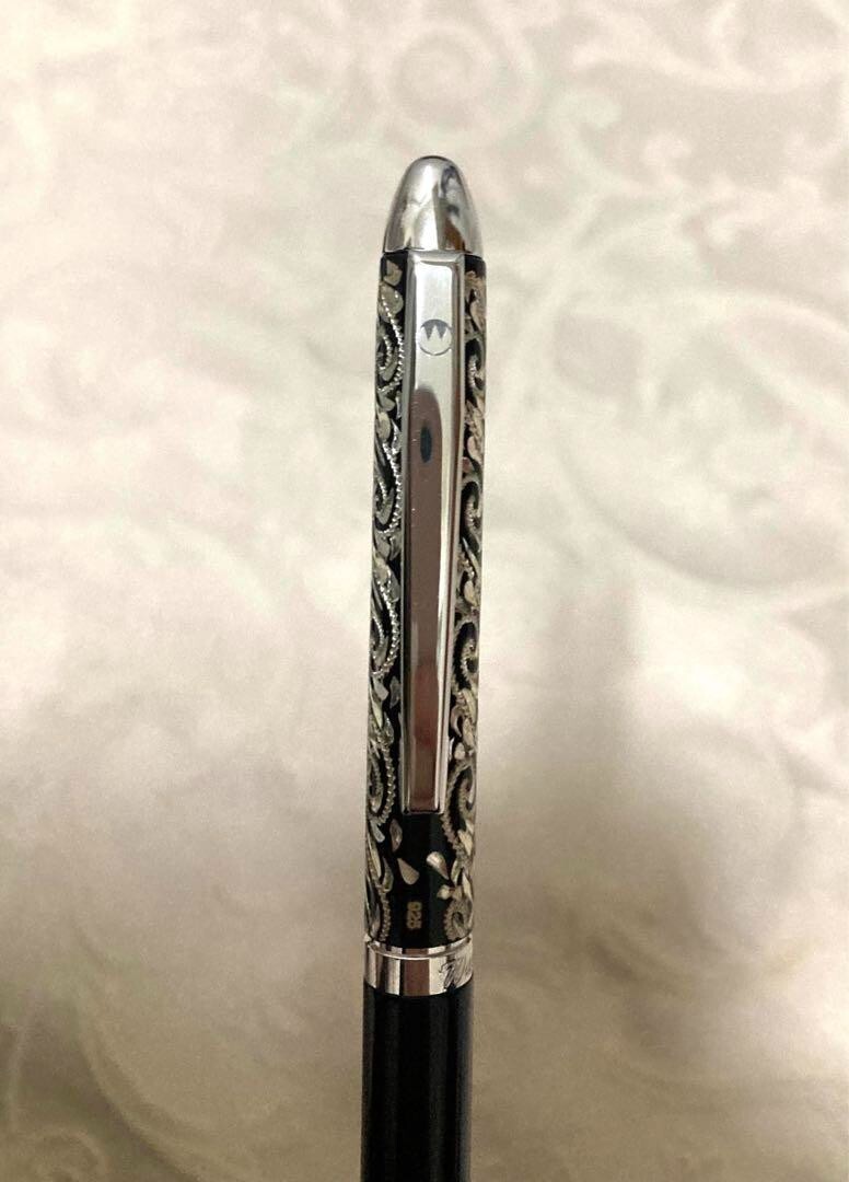 Waldmann Vienna Sterling Silver 925 Twisted Ballpoint Pen (No Box) Super Rare