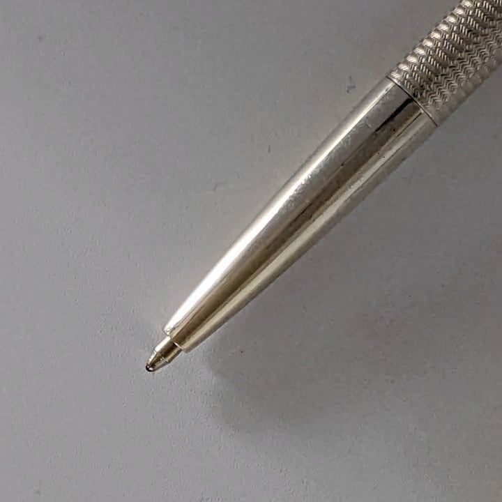 [Rare and discontinued model] Yard O Led ballpoint pen, 925 silver / Made in 195