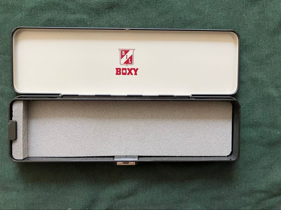 Showa Retro BOXY Can Pen Case Pencil Case, Prayer for Passing, Pentagon Pencils,
