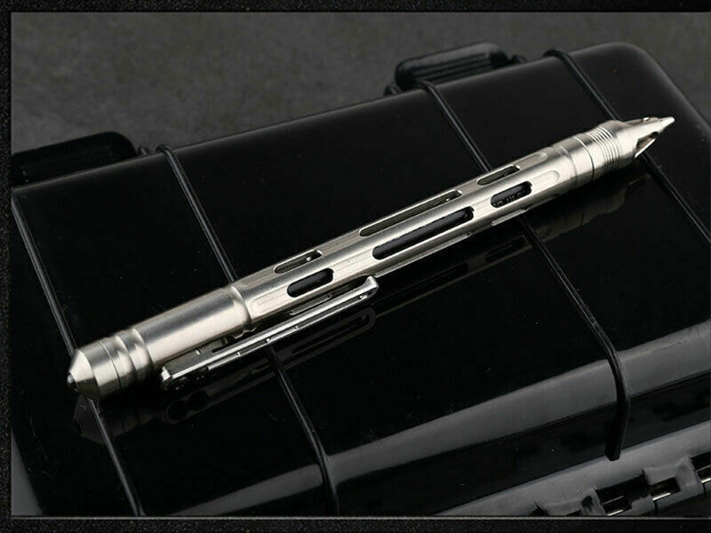 TC4 Titanium 0.5mm mechanical Pencil Pen EDC Tools Pocket Multi Tactical Pen New