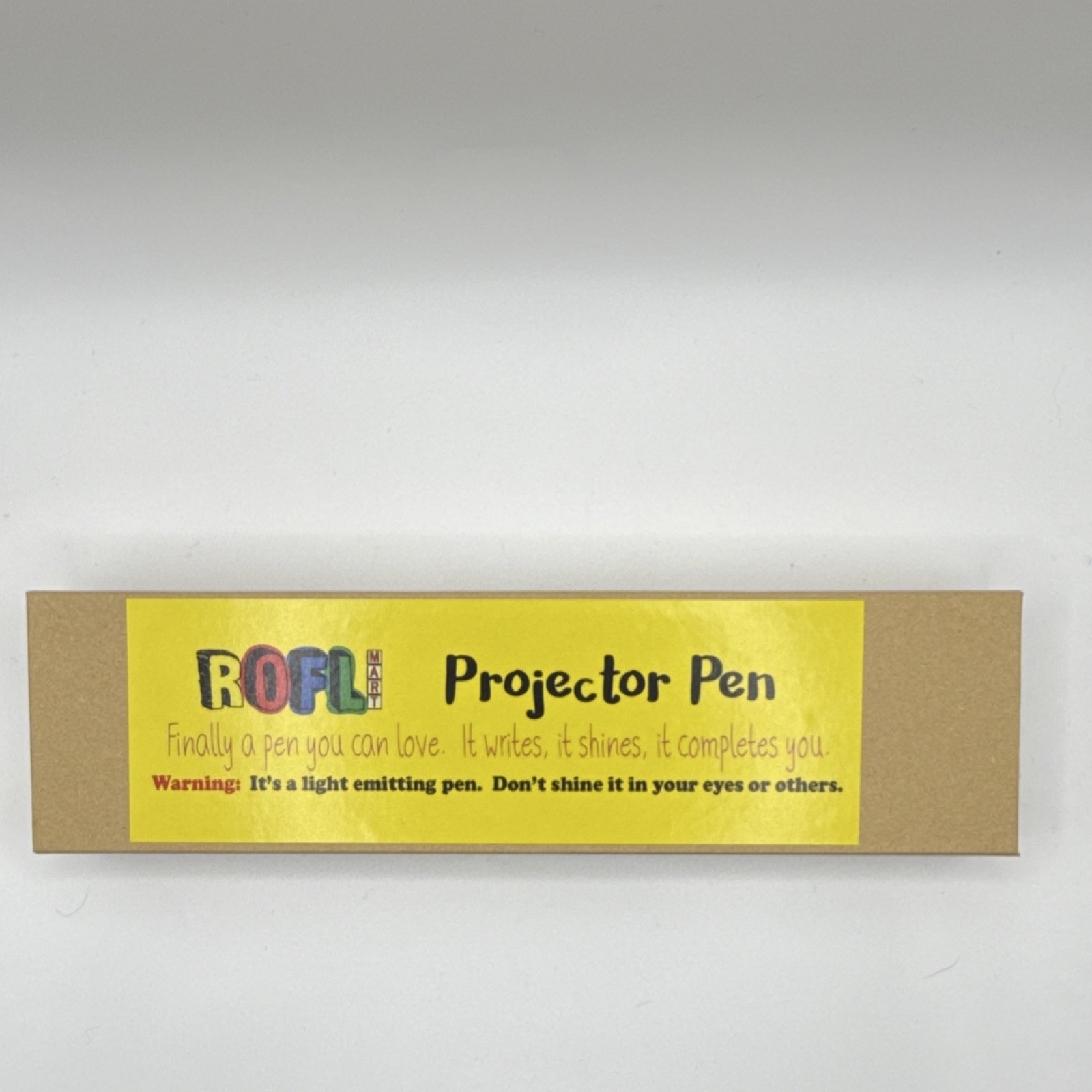 ROFLmart Projector Ballpoint Pen Black Ink Retractable Tip Pocket Clip