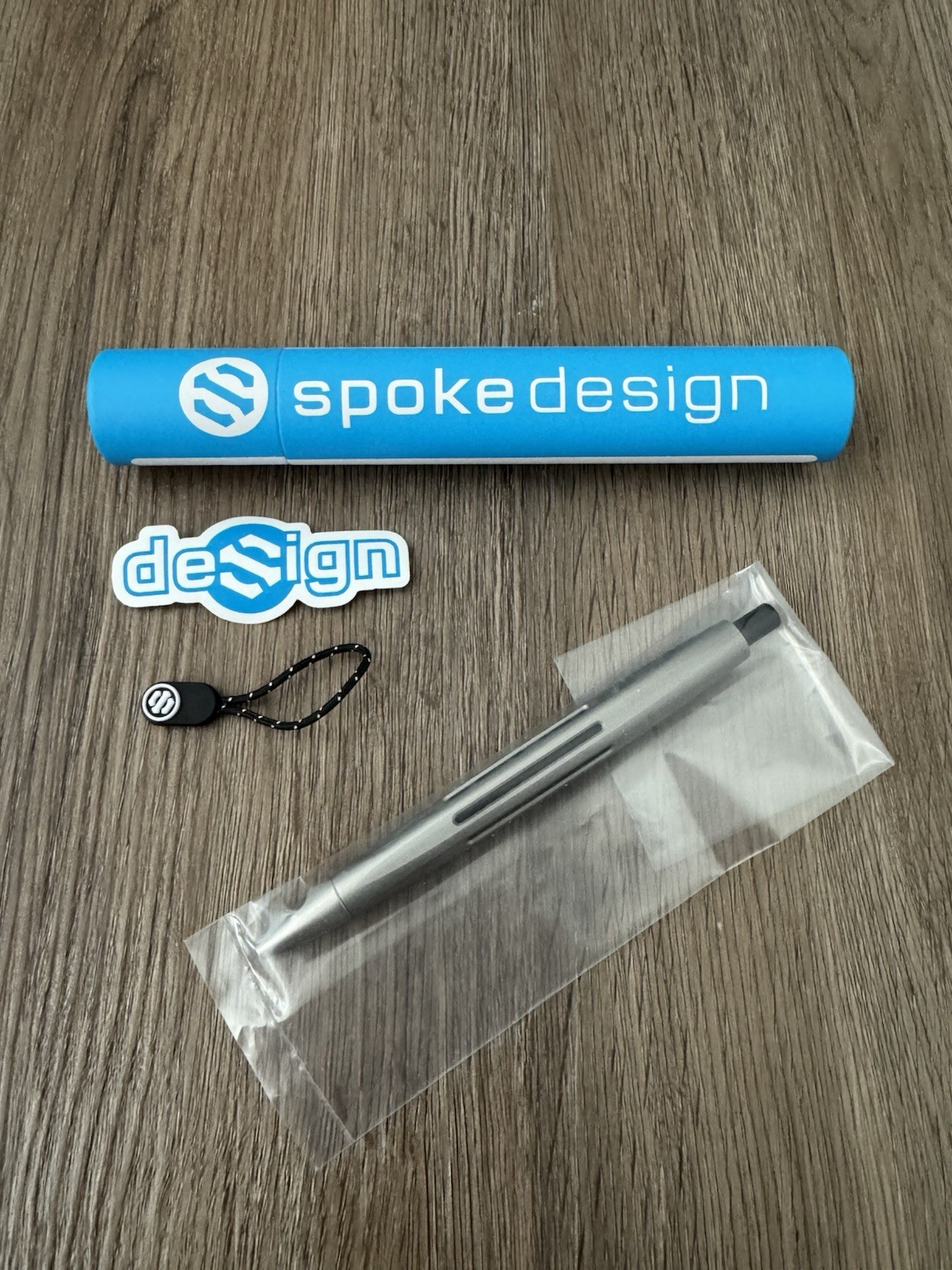 Spoke Design Clickstream Pen (Matte Titanium)