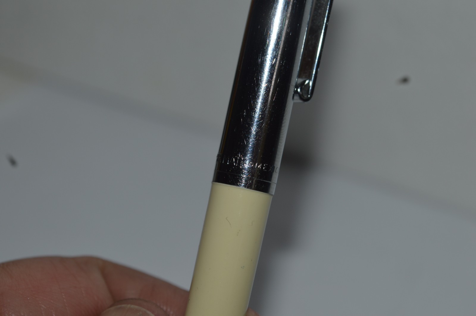 PAPER MATE Profile #2 Reg Grip Ballpoint Pen GE Warner Comm Promo Mexico