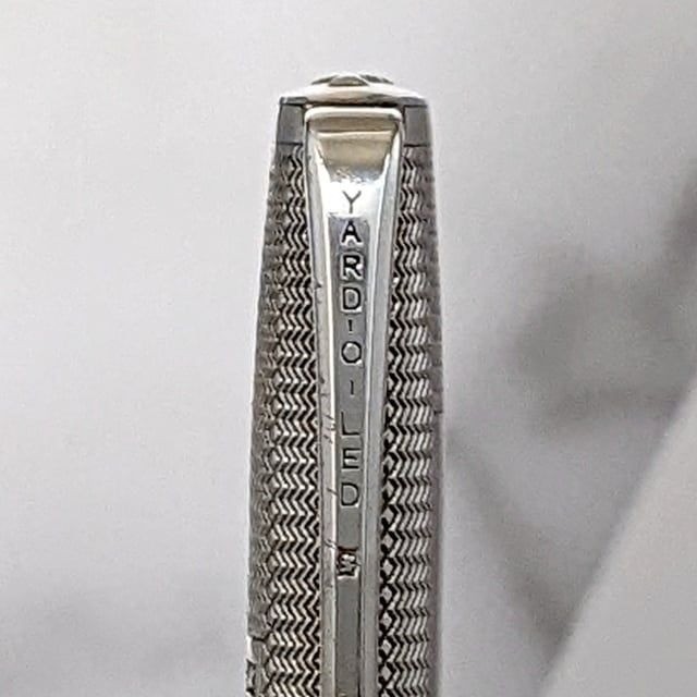 [Rare and discontinued model] Yard O Led ballpoint pen, 925 silver / Made in 195