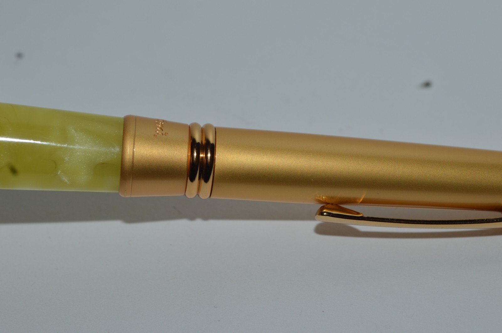 BETTONI LM6000 Ballpoint Gel Pen Green Pond Group Salesman’s Sample New Old SToc