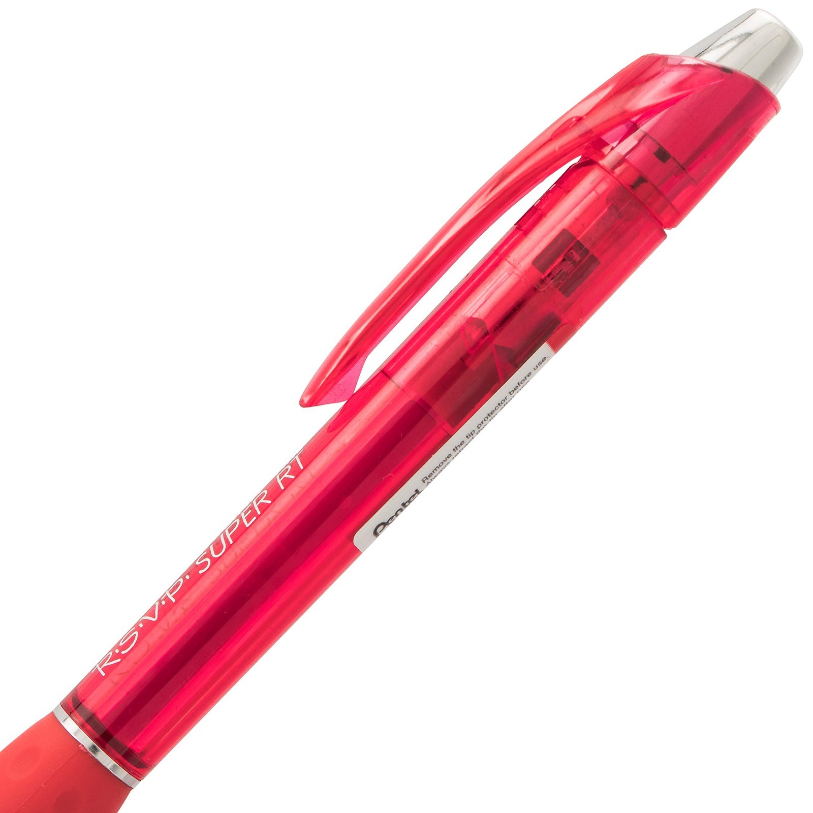 Fine Line Ballpoint Pen 0.7mm – Red Ink, Smooth Writing, Ergonomic Grip, 12 Pack