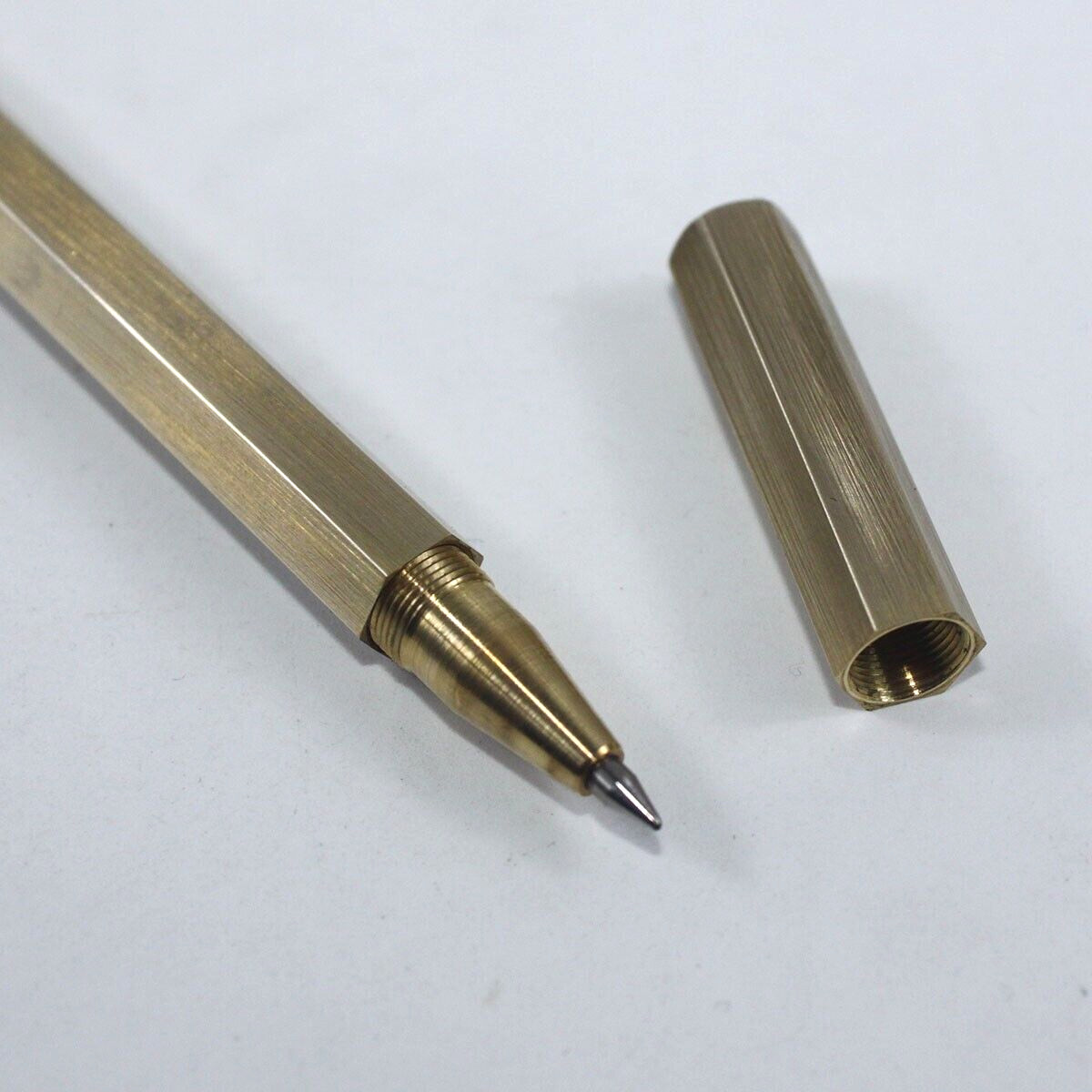 Solid Brass Ball Point Pen Business Pen Collectible Ballpoint Pen