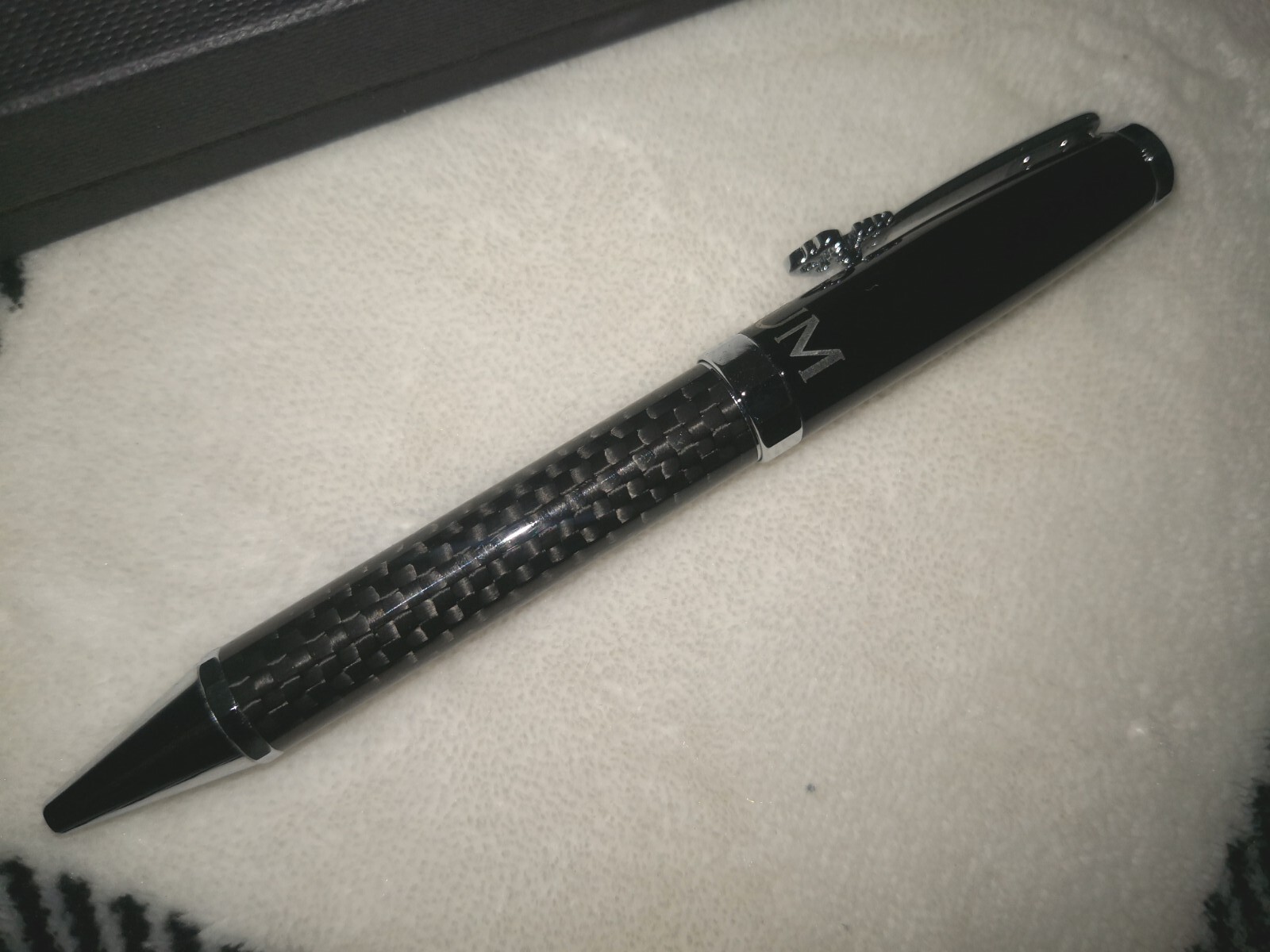 Original Corum Ballpoint Pen Carbon Fiber/Lacquer | Bettoni | Swiss Watch – BNIB