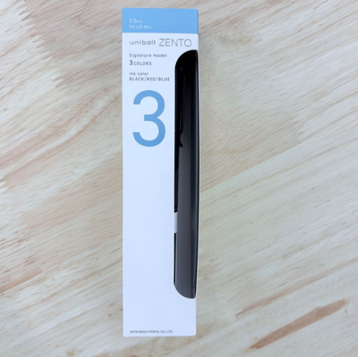 Mitsubishi uni-ball ZENTO Signature Model 3-Color Multi Ballpoint Pen 0.5mm