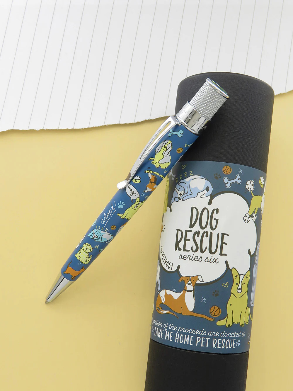 Retro 51 Tornado Ballpoint Pen, Dog Rescue #6