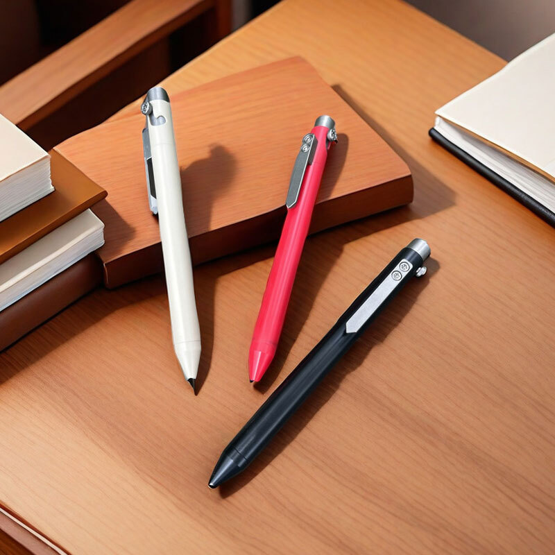 New EDC Titanium Alloy + POM / PEEK / PEI Pocket Pen Ballpoint Signature Gel Pen