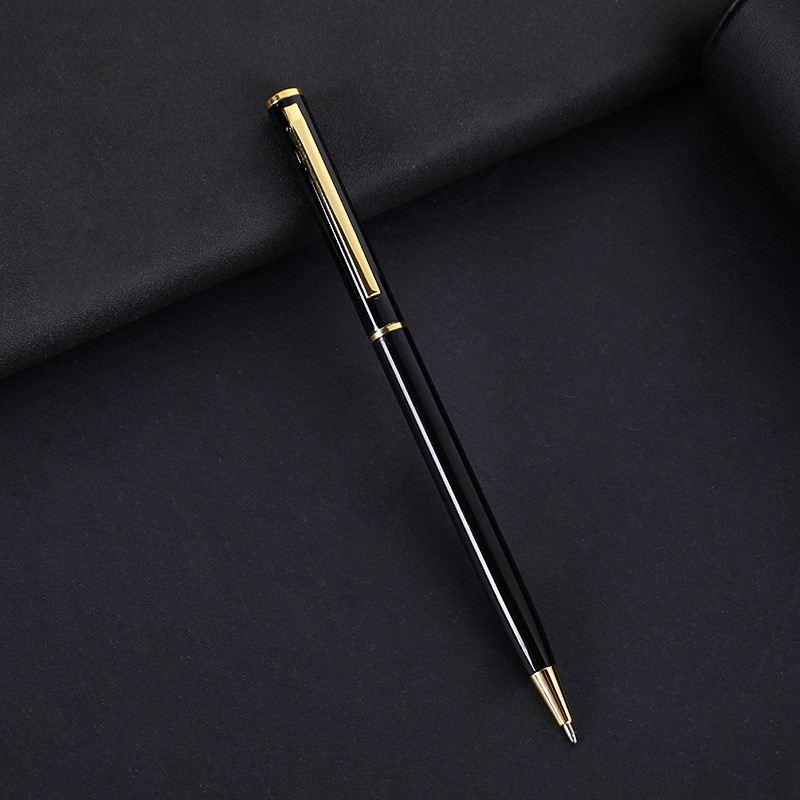 Stainless Steel Ballpoint Pen Ball Point Writing Pen Student Stationery Retro US