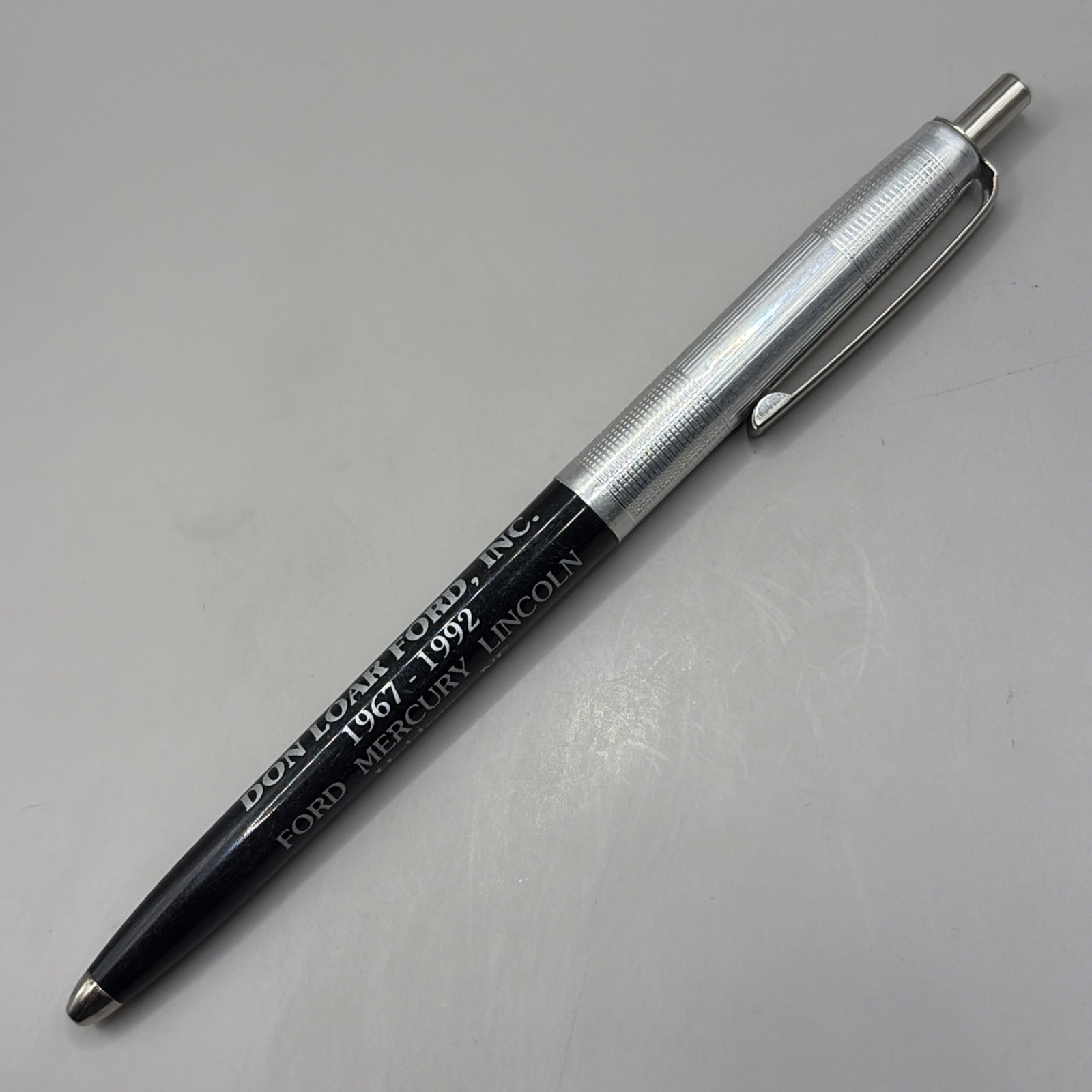 VTG 1992 Ballpoint Pen DON LOAR FORD Holdrege NE Mercury Lincoln