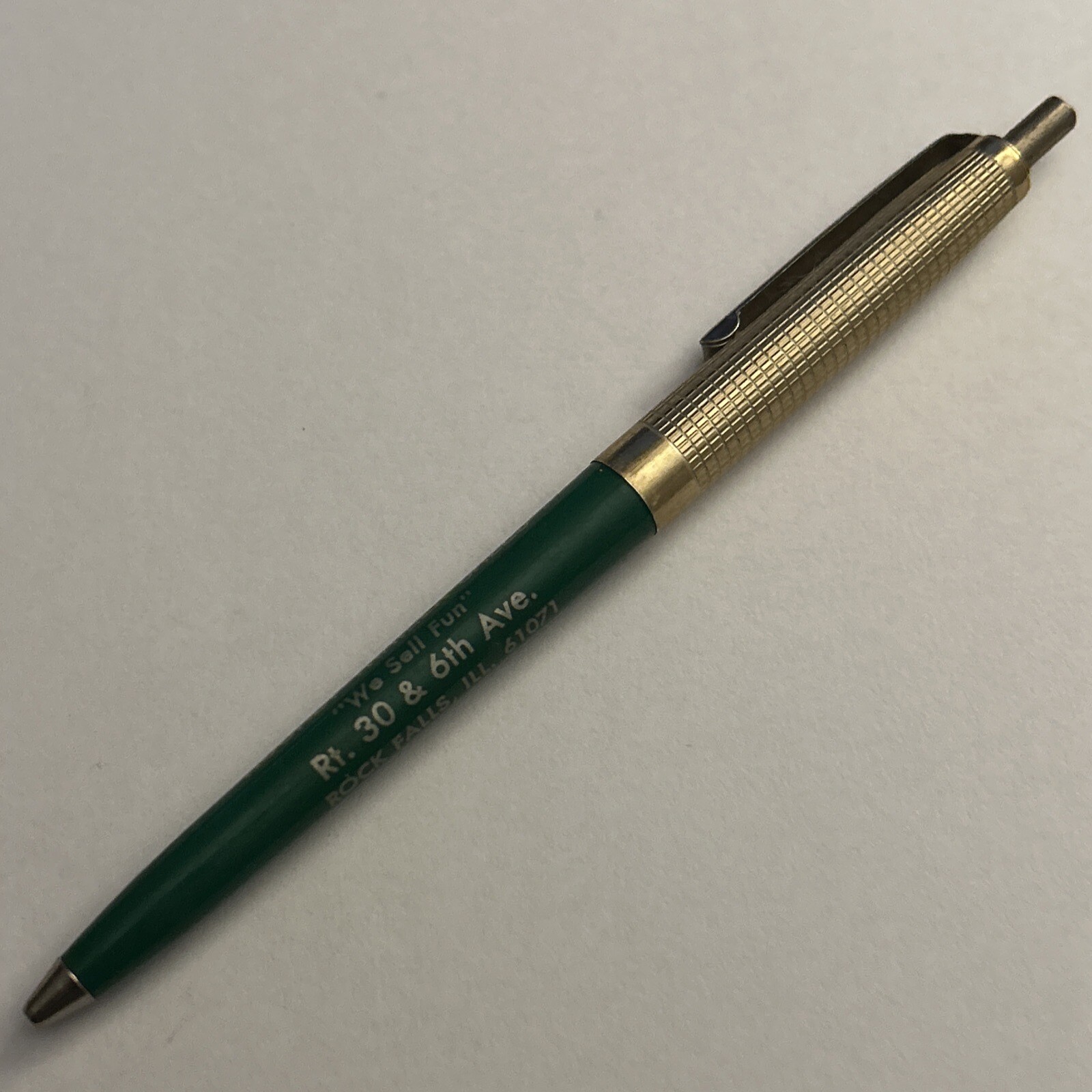 VTG Ballpoint Pen Rocket Trailer Sales Rock Falls Illinois