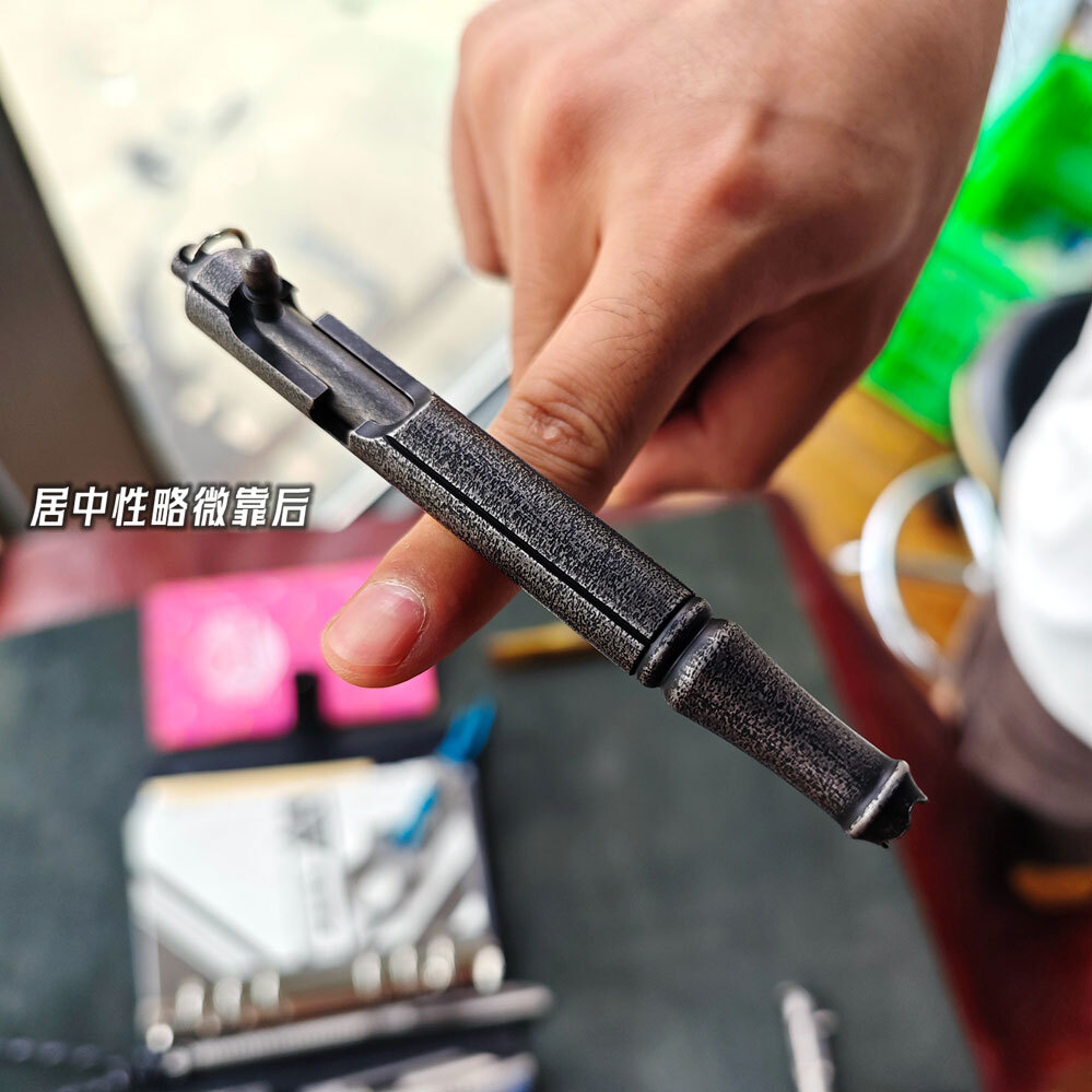 Titanium Alloy Ballpoint Pen Office Working Signature Pen Outdoor EDC Key chain
