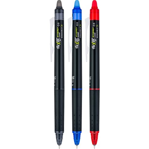 FriXion Synergy Clicker Erasable, Refillable, Retractable Gel Ink Pens, Extra