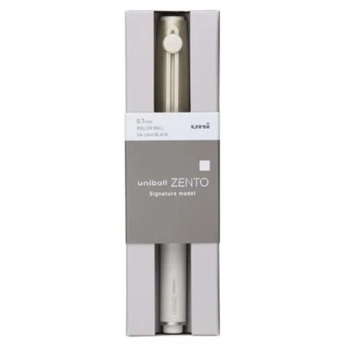 Uni-ball ZENTO Ballpoint Pen Champagne Gold 0.7mm With Free Refills (US Seller)