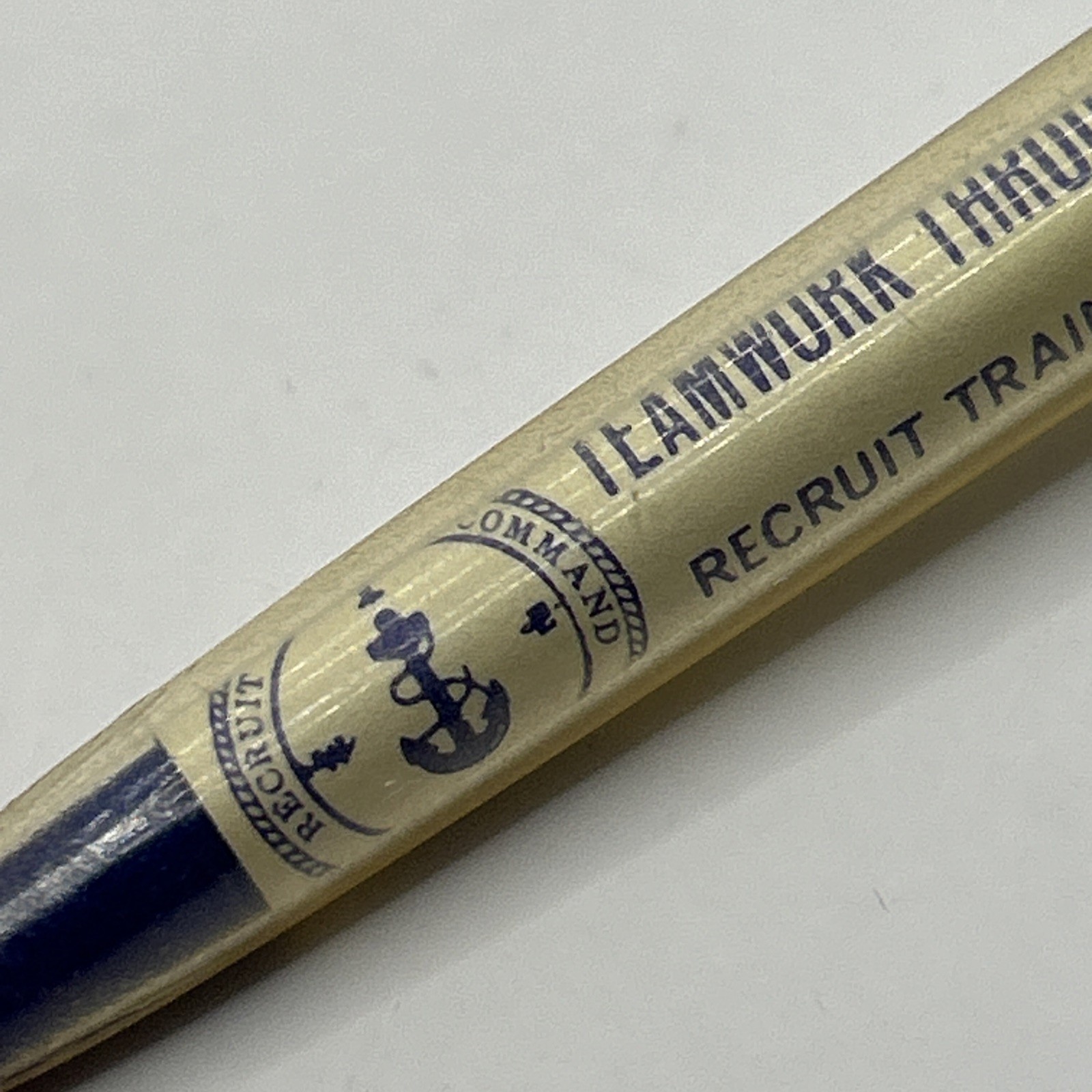 VTG Ballpoint Pen RECRUIT TRAINING COMMAND San Diego CA United States Navy